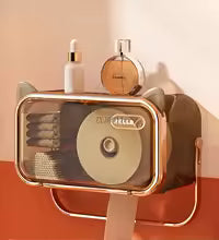 Support de rangement mural pour serviettes