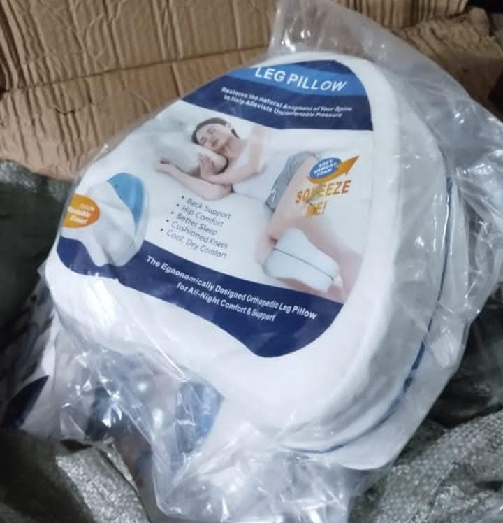 Oreiller ergonomique de soutien des jambes