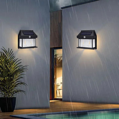 LED solaire tungstène lumière extérieure