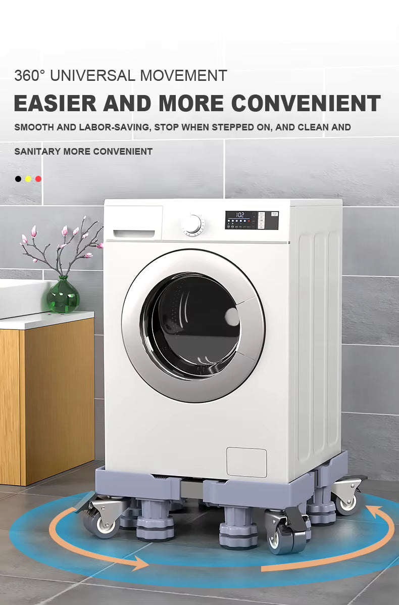 Support Universel Réfrigérateur & Lave-linge – Stabilité et Protection Optimales