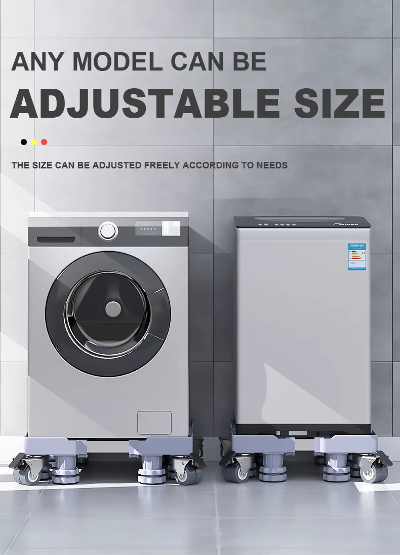 Support Universel Réfrigérateur & Lave-linge – Stabilité et Protection Optimales