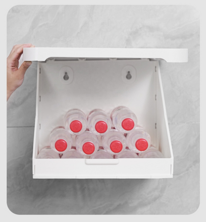 Range-Salle de Bain Murale Sans Percage