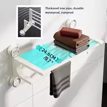 Porte-Serviettes à Ventouse Forte