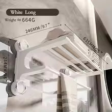 Porte-Serviettes à Ventouse Forte