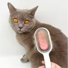 Démêloir Massant pour Chats et Chiens - Brossage Confort et Nettoyage Profond