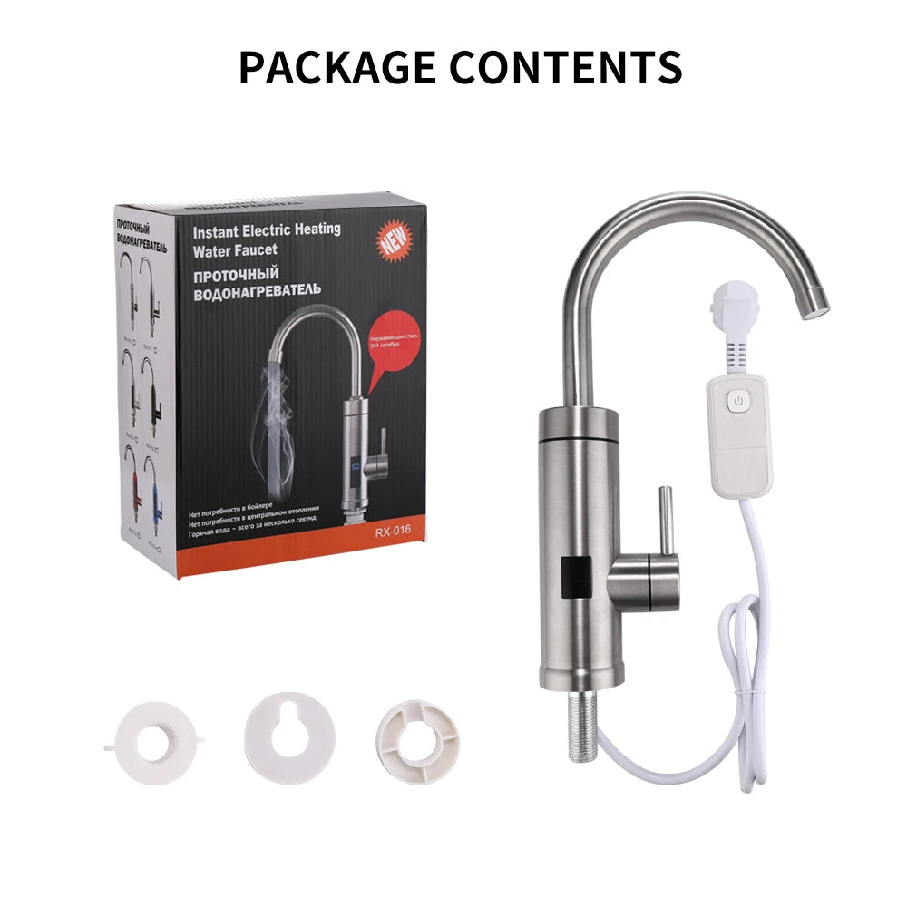 Chauffe-Eau Instantané Robinet : Eau Chaude Immédiate, Économie Garantie !